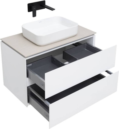 Тумба под раковину Allen Brau Infinity 85 1.21001.WM белый матовый Тумба под раковину Allen Brau Infinity 85 1.21001.WM белый матовый