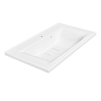 Раковина VCB-3M800W из искуственного камня, цвет белый Раковина VCB-3M800W из искуственного камня, цвет белый