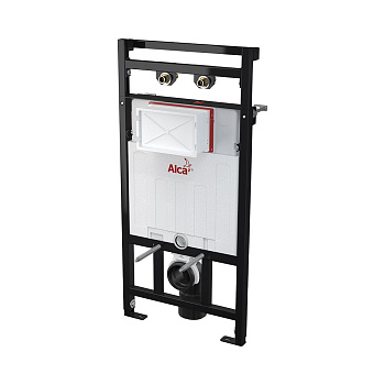 Монтажная рама с бачком для видуара и смесителя, со стоковым коленом DN90/110