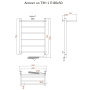 Полотенцесушитель Аспект эл ТЭН 1 П 80*50 (ЛЦ6)
