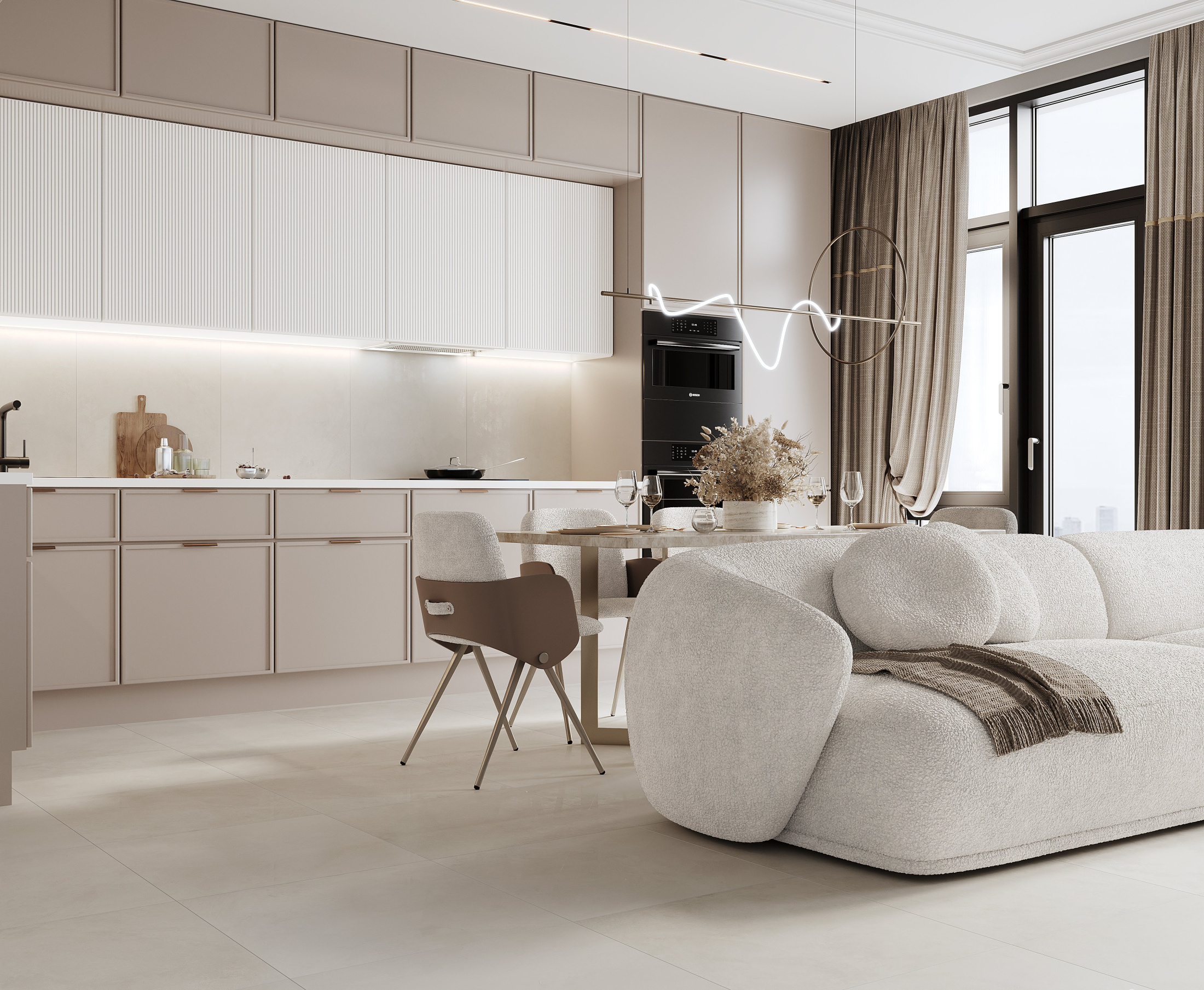 Керамогранит K8 Evolution blanco  (60смх60смх9мм) (5шт_1,8м2), м2