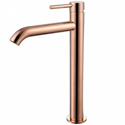 Смеситель для раковины Abber Wasser Kreis AF8111RG розовое золото Смеситель для раковины Abber Wasser Kreis AF8111RG розовое золото