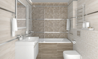 Timber Мозаика бежевый 30х30