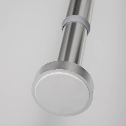 Карниз для ванной Dinkel, 200х5х5 см, хром, SC-461120