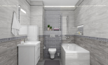 Bona Декор тёмно-серый 08-03-06-1344-4 20х40 Bona Декор тёмно-серый 08-03-06-1344-4 20х40