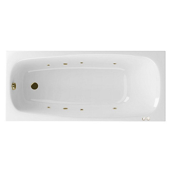 Ванна EXCELLENT Layla 180x80 "SOFT" (бронза)