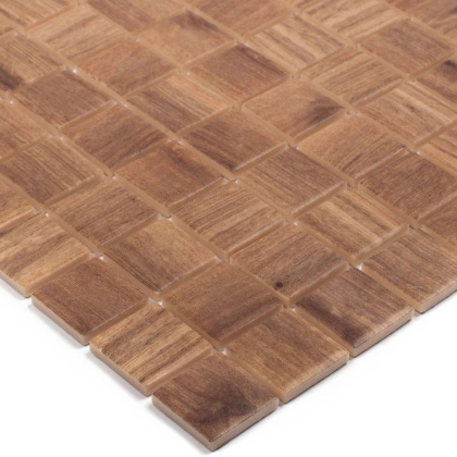 Стеклянная мозаика 4201, Wood