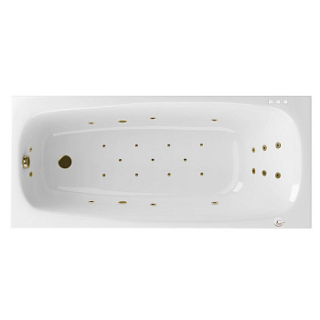 Ванна EXCELLENT Layla 180x80 "ULTRA" (бронза)