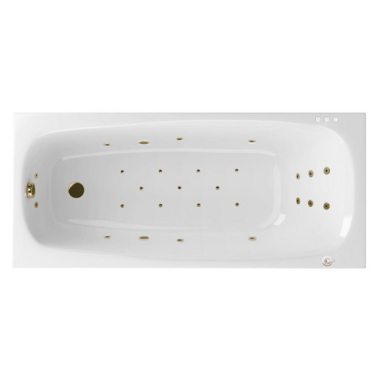 Ванна EXCELLENT Layla 180x80 "ULTRA" (бронза)