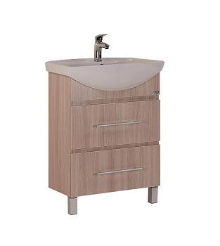 Тумба Onika Дельта 60 напольная, ясень шимо (ум. Грация 60)