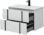 Тумба под раковину Allen Brau Reality 80 1.32005.WM белый матовый Тумба под раковину Allen Brau Reality 80 1.32005.WM белый матовый
