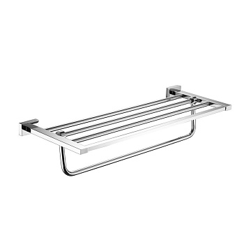 Полотенцедержатель с полкой, SG5608 Shevanik, Хром