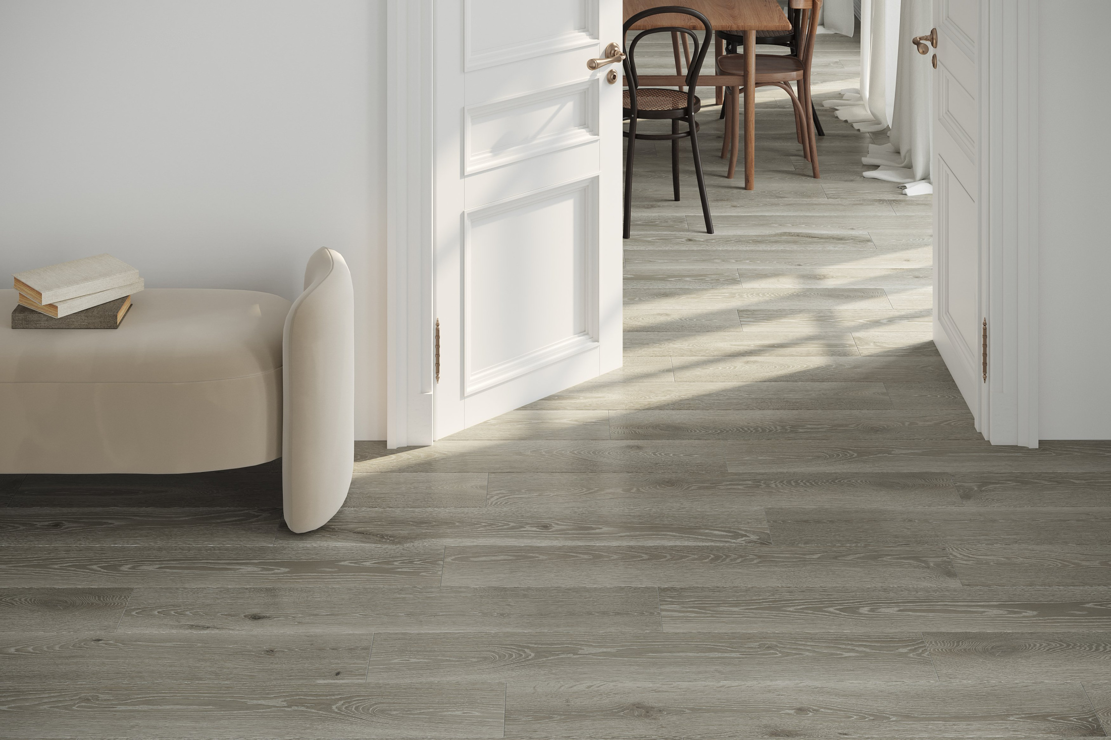 Керамогранит Deniza Коричневый 20х120 мат Керамогранит Deniza Коричневый 20х120 мат