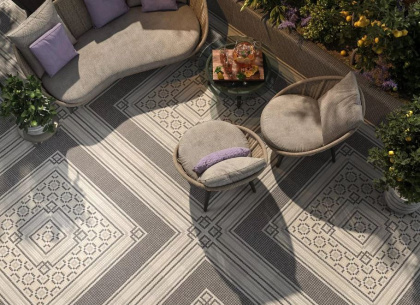 Декор MBS008 Про Лаймстоун Спакко 2 20см*20см*9мм (1уп/1шт/)мозаичный матовый, шт