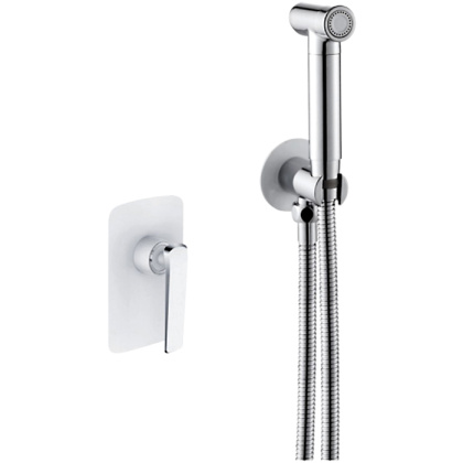 Гигиенический душ со смесителем Rose R1305F, белый/хром Гигиенический душ со смесителем Rose R1305F, белый/хром