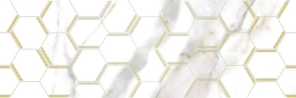 Декор Adelaida белый 25х75,шт Декор Adelaida белый 25х75,шт