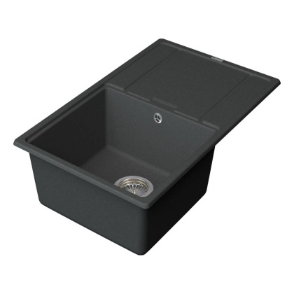 Мойка кухонная Point Лаура 78 PN3005GR, графит Мойка кухонная Point Лаура 78 PN3005GR, графит