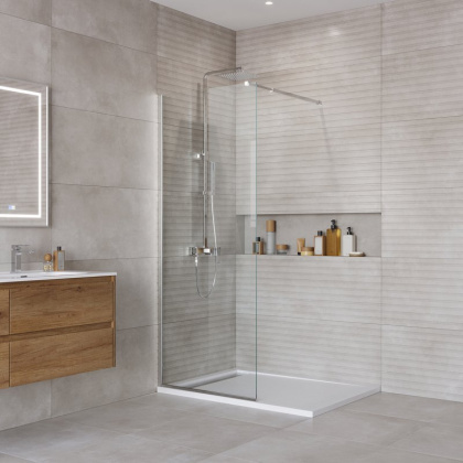 Душевая перегородка BELBAGNO KRAFT-L-1