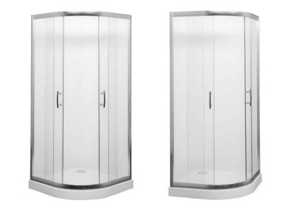 Душевой уголок Aquanet Alfa NAA2142 90x90, R550, прозрачное стекло Душевой уголок Aquanet Alfa NAA2142 90x90, R550, прозрачное стекло