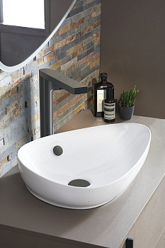 Раковина Jacob Delafon Nouvelle Vague EVI102-00 накладная 56х40х18 см, шт Раковина Jacob Delafon Nouvelle Vague EVI102-00 накладная 56х40х18 см, шт