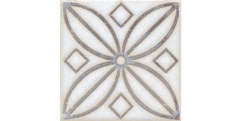 Вставка Амальфи орнамент коричневый  9,8x9,8x0,7 STG_A402_1266H Вставка Амальфи орнамент коричневый  9,8x9,8x0,7 STG_A402_1266H