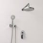 A14229 Встраиваемый комплект для душа с верхней душевой насадкой и лейкой Wasserkraft A14229 Встраиваемый комплект для душа с верхней душевой насадкой и лейкой Wasserkraft
