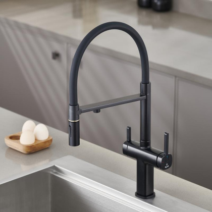 Смеситель для кухни с гибким изливом ROSE R358 R358H