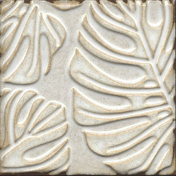 Декор Агдаль 2 бежевый светлый глянцевый структура 15x15x0,9