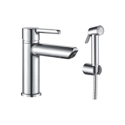 Смеситель для раковины латунь, хром S6071