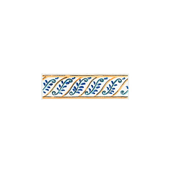 Бордюр STG\А493\1146 Капри Майолика 3*9,9 (1уп/60шт), шт