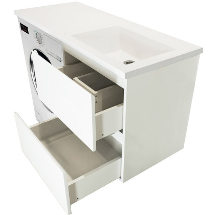 Комплект мебели Dallas Luxe 1050х482   правосторонний подвесной 2 ящика (ШхГхВ) 408х476х607