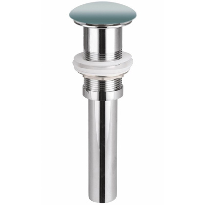 Донный клапан без перелива с керамической накладкой с системой "Click-Clack"