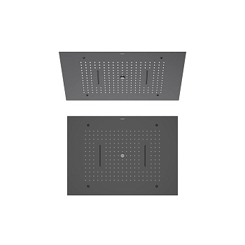 Верхний душ 600*430 мм, 3 jet (внешняя и скрытая часть) AQUATEK, матовый черный AQ2083MB  Верхний душ 600*430 мм, 3 jet (внешняя и скрытая часть) AQUATEK, матовый черный AQ2083MB