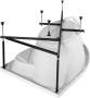 Каркас сварной для акриловой ванны Aquanet Sarezo 160x100 L/R Каркас сварной для акриловой ванны Aquanet Sarezo 160x100 L/R