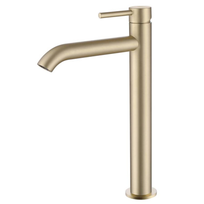 Смеситель для раковины Abber Wasser Kreis AF8111G золото матовое Смеситель для раковины Abber Wasser Kreis AF8111G золото матовое