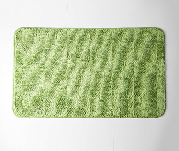 Коврик для ванной комнаты Vils, 75х45х1,2 см, зеленый, BM-1001