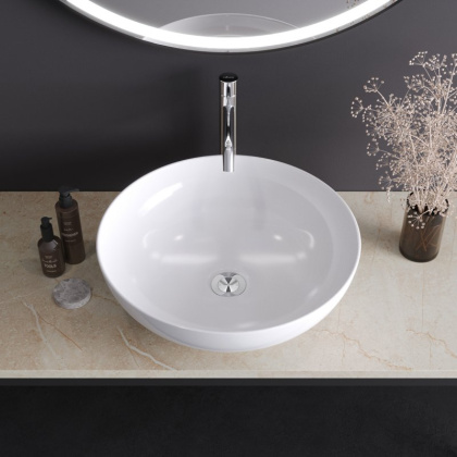 CEZARES Раковина керамическая накладная 43 см, CZR-NEW-43-LVB CEZARES Раковина керамическая накладная 43 см, CZR-NEW-43-LVB