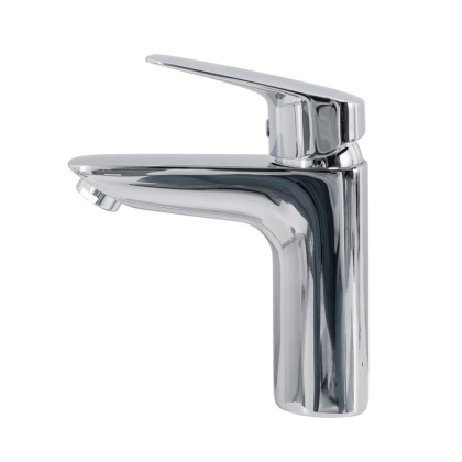 DUE Смеситель для раковины без донного клапана, хром DUE-LVM-CRM-W0