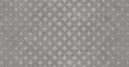 Декор Фондамента серый орнамент 60x119,5x0,9