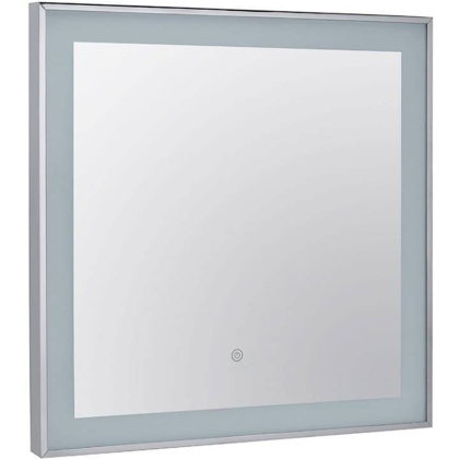 Косметическое зеркало 600 ммx600 ммx30 с подсветкой, сенсорный датчик