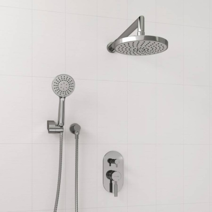A14129 Встраиваемый комплект для душа с верхней душевой насадкой и лейкой Wasserkraft