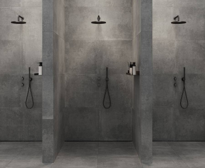 Betonica Graphito PRO Керамогранит графитовый 60х60 матовый R12Soft