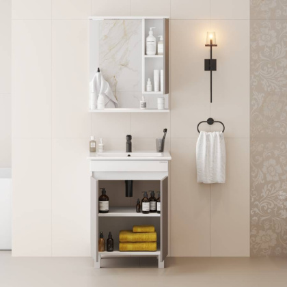 Тумба Onika Марви 60 напольная, бирюза (ум. Элина 60)