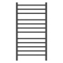 Полотенцесушитель электрический Point Вега PN71850B П12 500x1000, диммер справа, черный