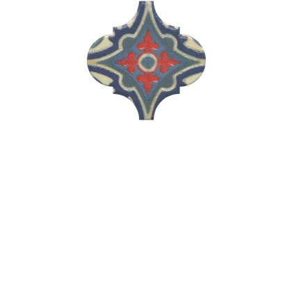 Декор OS\A29\65000 Арабески Майолика орнамент 6.5*6.5*7 (уп\26шт), шт