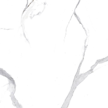 Calacatta Splendid Silver Керамогранит белый 80х80 Полированный