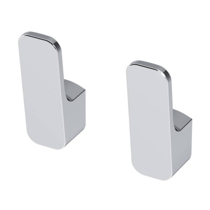 Набор крючков для полотенец Func 2 шт, 5,5х1,9х2,4 см, хром, A8F35600