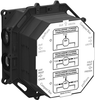 Скрытая монтажная часть для смесителя Paffoni Compact Box CPBOX001
