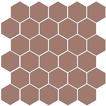 Агуста розовый матовый 29,7x29,8x0,69 из 30 частей 5,2х6