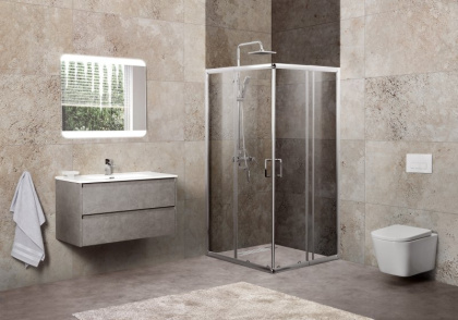 Душевой уголок BelBagno UNIQUE-A-2-75/90-M-Cr Душевой уголок BelBagno UNIQUE-A-2-75/90-M-Cr